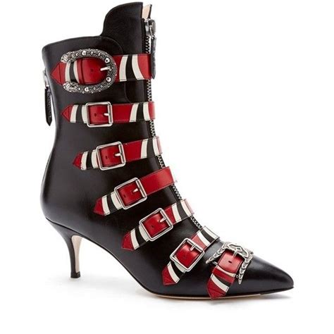 gucci susan snake bootie|Gucci signoria ankle boots.